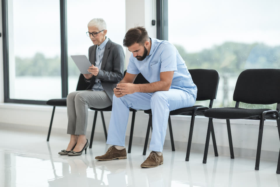 Waiting Lounge at Medora Care Hospital